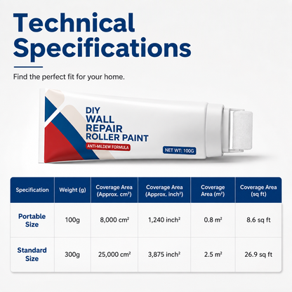 Roll-On Wall Touch-Up Paint