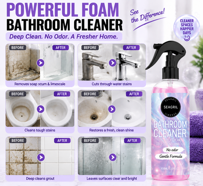 Bathroom Cleaner Spray – Deep Cleaning, No Odor & Gentle Formula