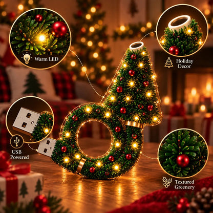 SEAGRIL™ USB Plug-In Christmas Projector Night Light, 6+ Holiday Pattern Ceiling Lamp🎄